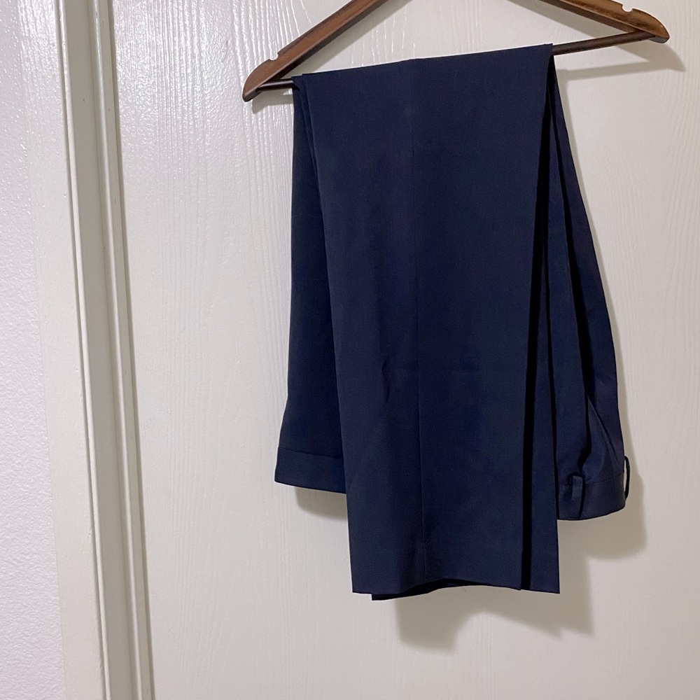 Van Hausen Flex Classic Fit Suit Pant Navy